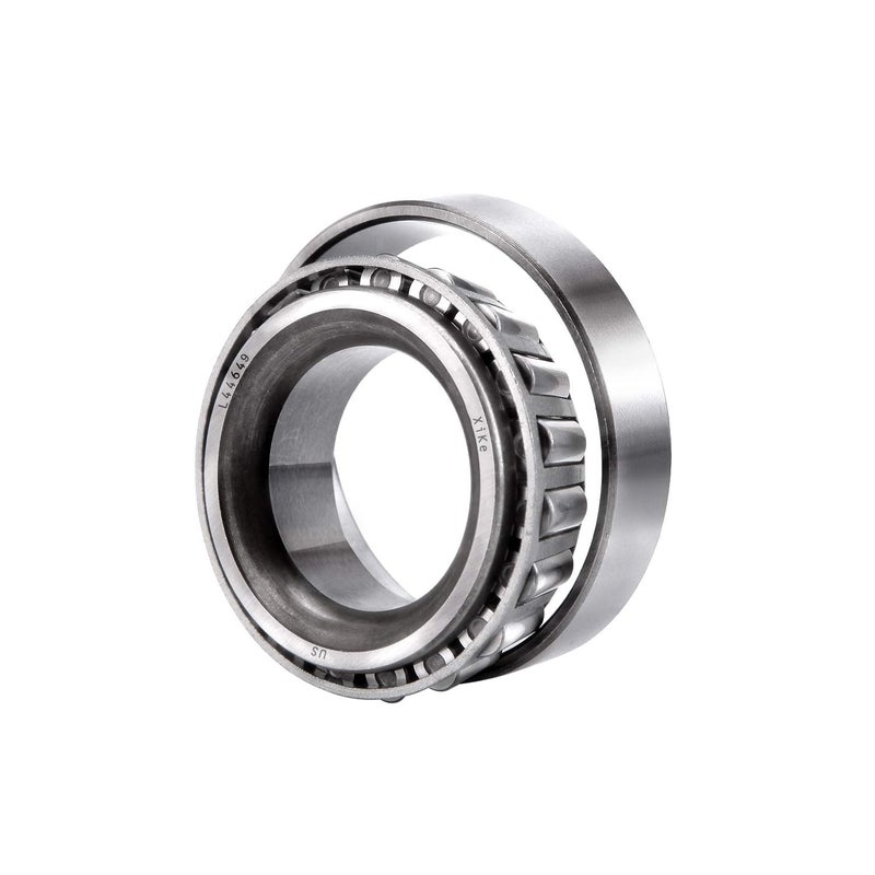 XiKe 2 Set Trailer Bearings Kit L68149/L68111 and L44649/L44610, Fits for 1-3/8'' to 1-1/16'' 3500 Lbs Axles Trailer Wheel Hub with 171255TB Seal OD 1.719'', Dust Cover and Cotter Pin. - Image 4
